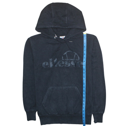 Mens UK Size S ellesse Black Pullover Hoodie