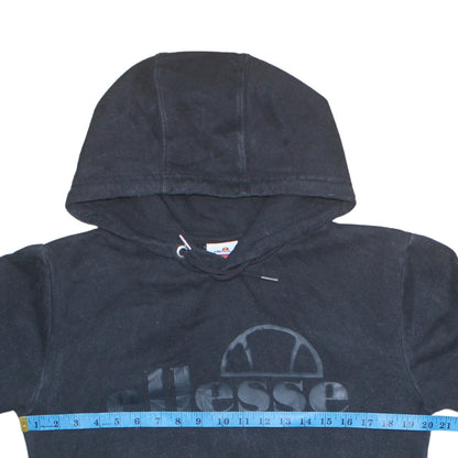 Mens UK Size S ellesse Black Pullover Hoodie