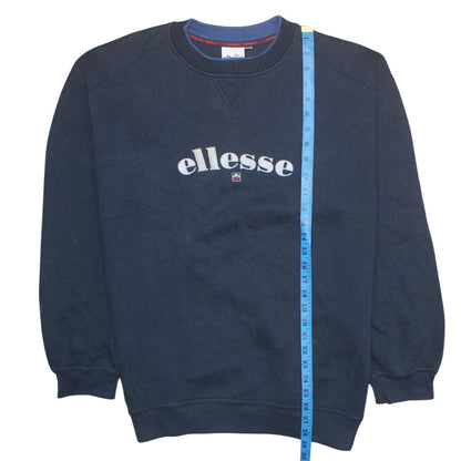 Mens UK Size XL ellesse Blue Pullover Sweatshirt