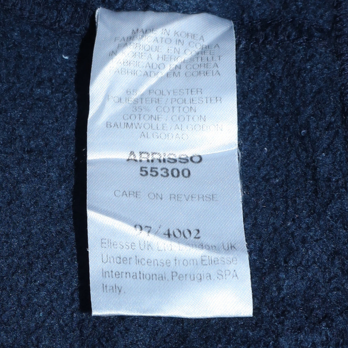 Mens UK Size XL ellesse Blue Pullover Sweatshirt