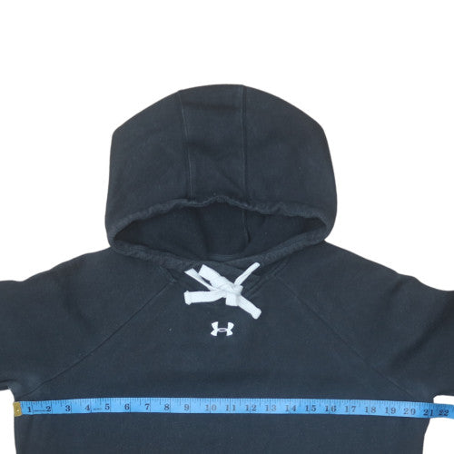 Mens UK Size M Under armour Black Pullover Hoodie
