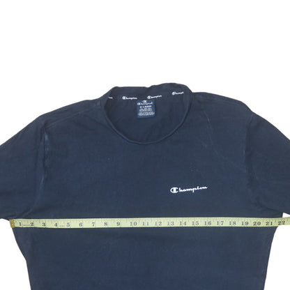 Champion Men's Blue XL Crew Neck Cotton Sports T-Shirt