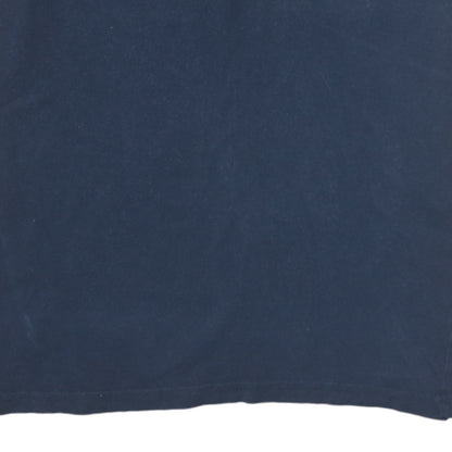 Champion Men's Blue XL Crew Neck Cotton Sports T-Shirt