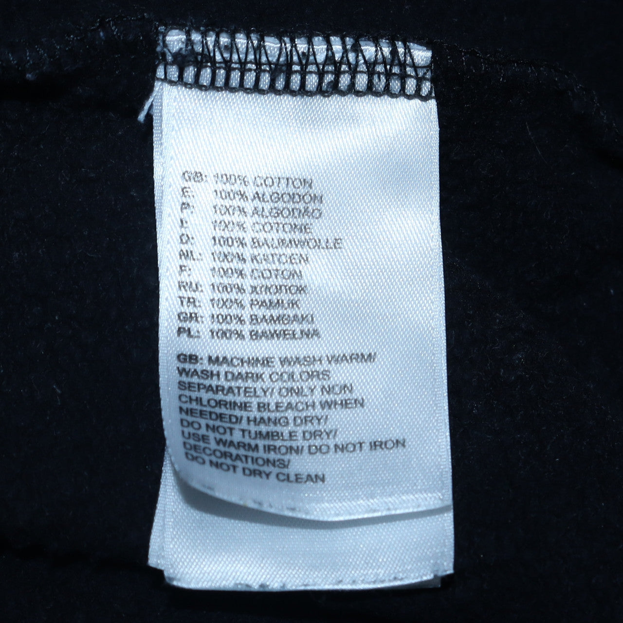 Mens UK Size S The North Face Black Pullover Hoodie