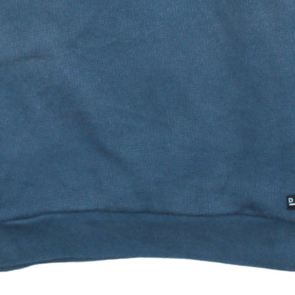 Diesel Men’s Blue Cotton Crew Neck Pullover Jumper Size M
