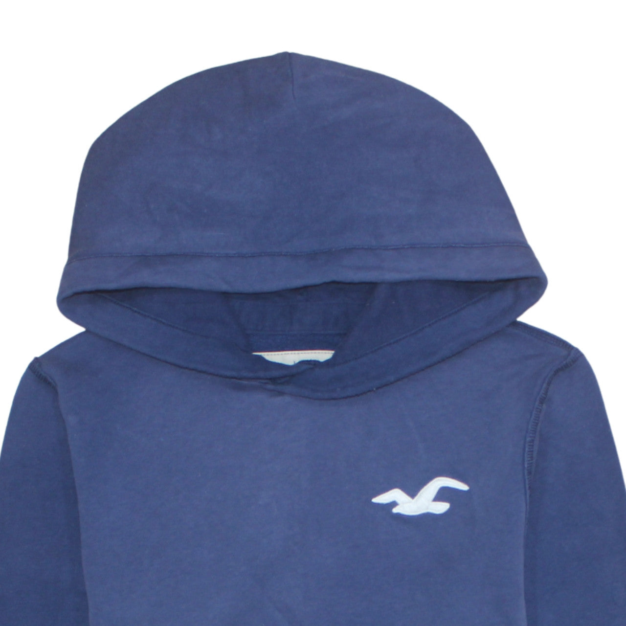Mens UK Size L Hollister Blue Pullover Hoodie