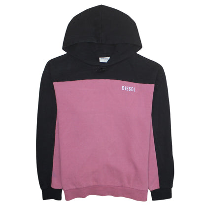 Womens UK Size L Diesel Multicoloured Pullover Hoodie