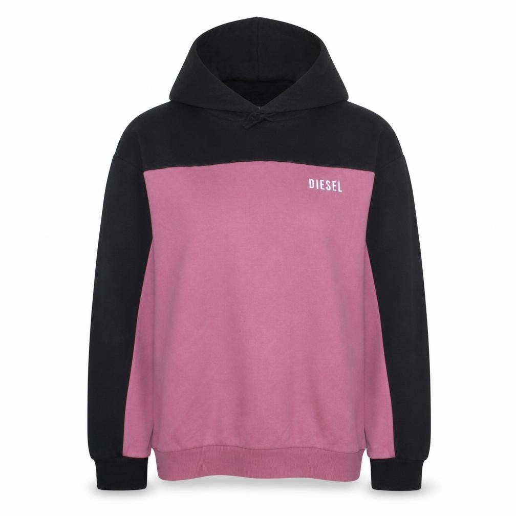 Womens UK Size L Diesel Multicoloured Pullover Hoodie