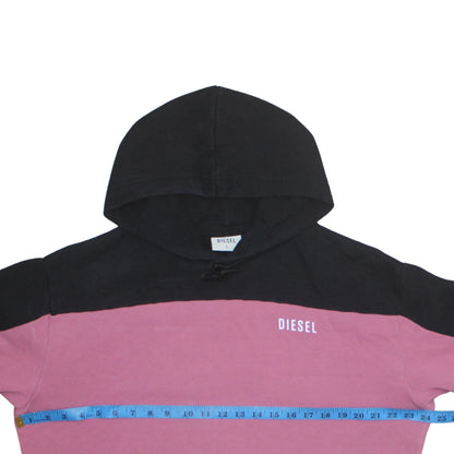 Womens UK Size L Diesel Multicoloured Pullover Hoodie