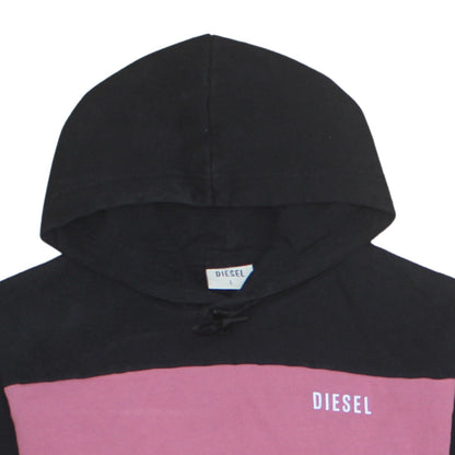 Womens UK Size L Diesel Multicoloured Pullover Hoodie
