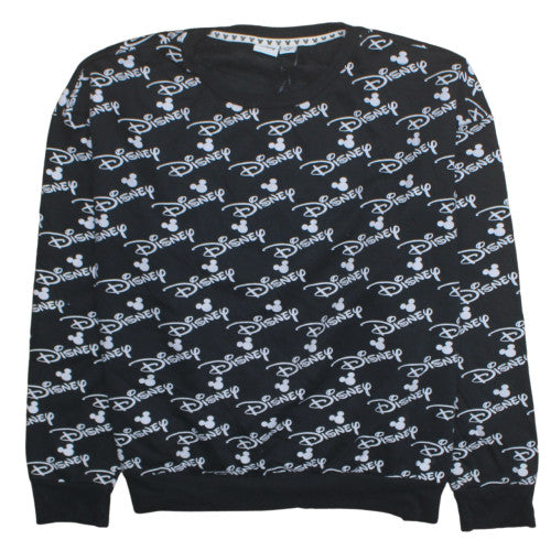 Womens UK Size XL Disney Black Pullover Sweatshirt