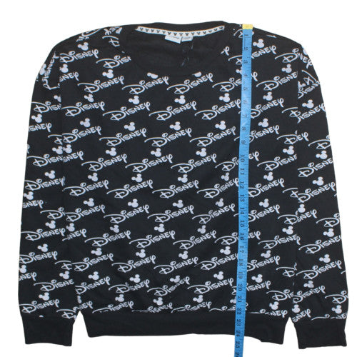 Womens UK Size XL Disney Black Pullover Sweatshirt