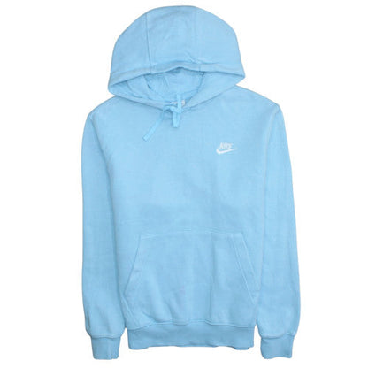 Womens UK Size S Nike Blue Pullover Hoodie