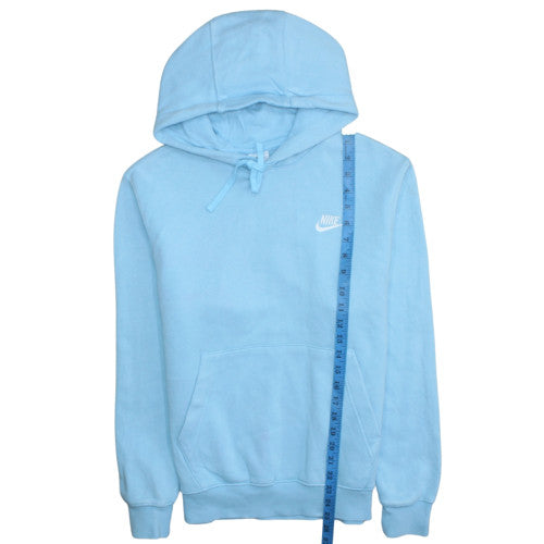 Womens UK Size S Nike Blue Pullover Hoodie