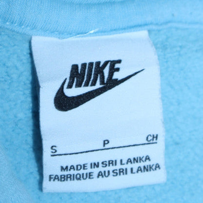 Womens UK Size S Nike Blue Pullover Hoodie