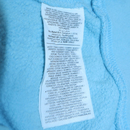 Womens UK Size S Nike Blue Pullover Hoodie