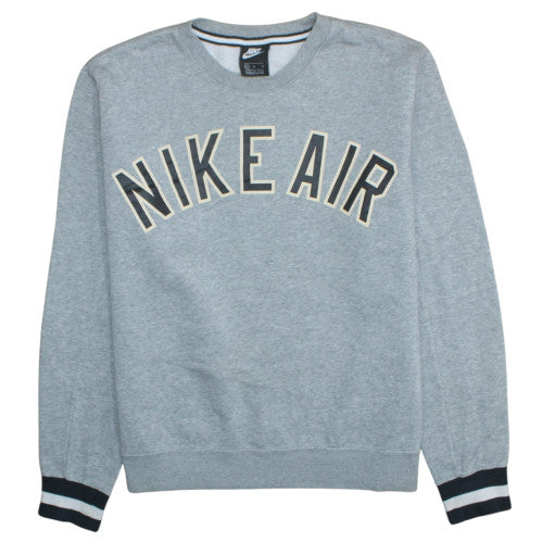 Mens UK Size M Nike Grey Pullover Sweatshirt