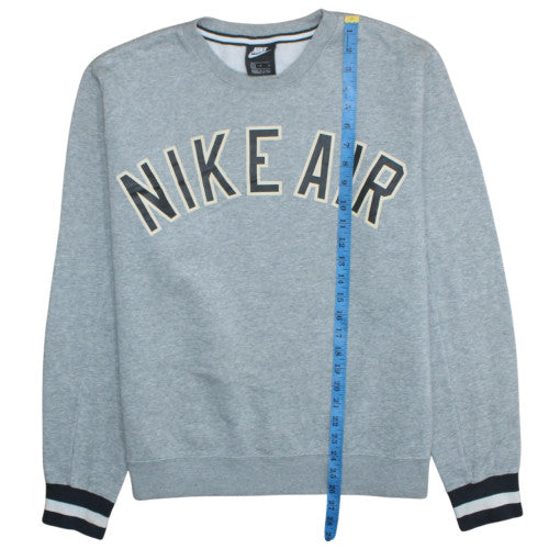 Mens UK Size M Nike Grey Pullover Sweatshirt