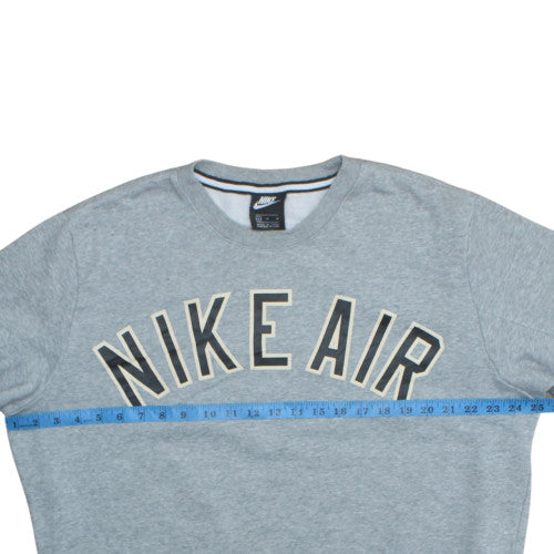 Mens UK Size M Nike Grey Pullover Sweatshirt