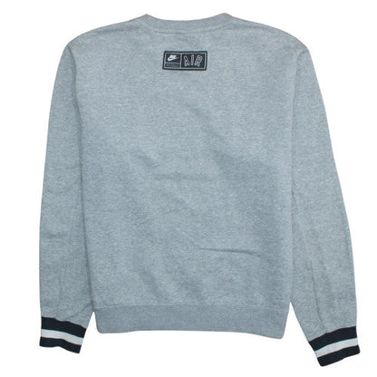 Mens UK Size M Nike Grey Pullover Sweatshirt