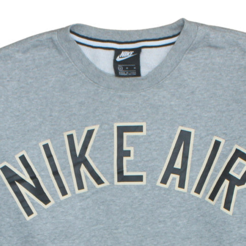 Mens UK Size M Nike Grey Pullover Sweatshirt