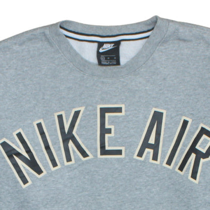 Mens UK Size M Nike Grey Pullover Sweatshirt