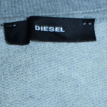 Mens UK Size M Diesel Grey Pullover Sweatshirt