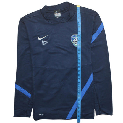 Mens UK Size M Nike Blue Pullover Sweatshirt