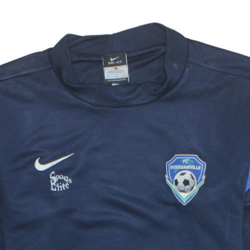 Mens UK Size M Nike Blue Pullover Sweatshirt