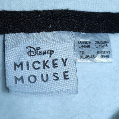 Womens UK Size L Disney White Pullover Hoodie