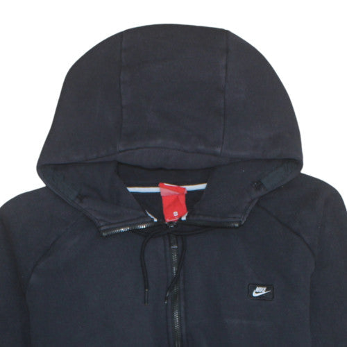 Mens UK Size XL Nike Black Full Zip Hoodie