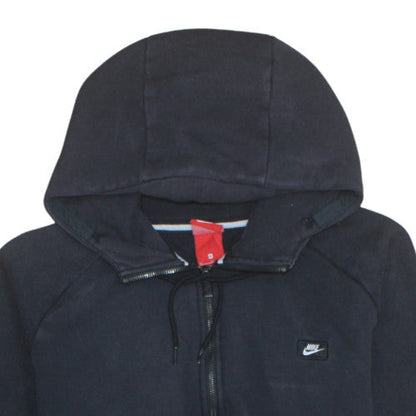 Mens UK Size XL Nike Black Full Zip Hoodie