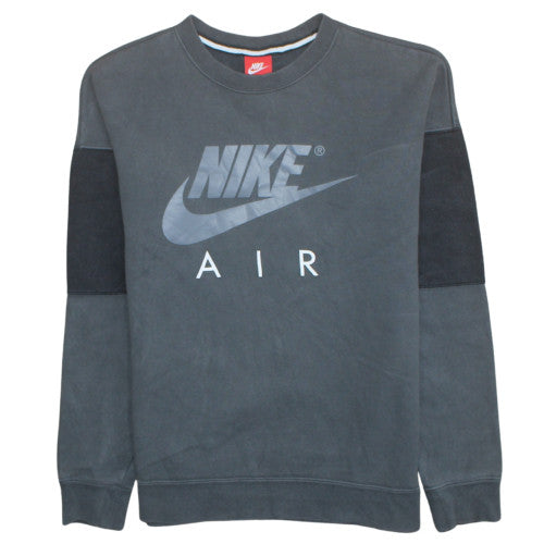 Mens UK Size M Nike Grey Pullover Sweatshirt
