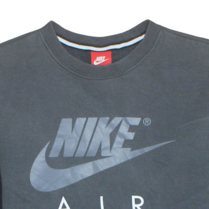 Mens UK Size M Nike Grey Pullover Sweatshirt