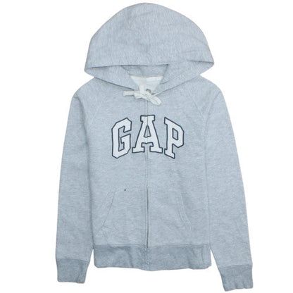 Womens UK Size XS Gap Grey Full Zip Hoodie