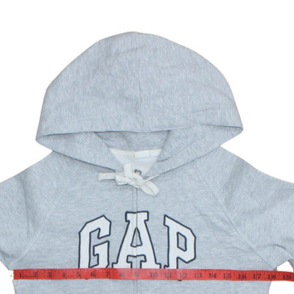 Womens UK Size XS Gap Grey Full Zip Hoodie