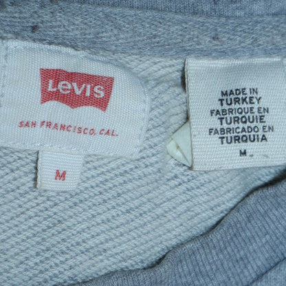 Mens UK Size M Levi's Grey Pullover Sweatshirt