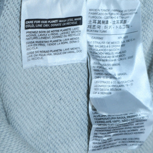 Mens UK Size M Levi's Grey Pullover Sweatshirt