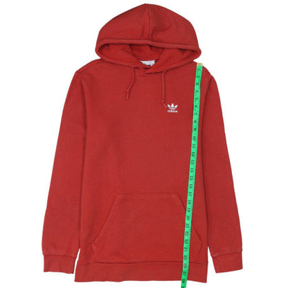 Mens UK Size M adidas Red Pullover Hoodie
