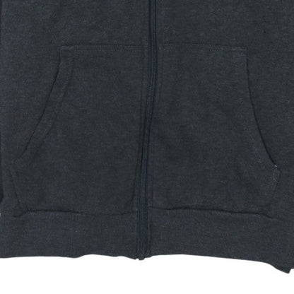 Mens UK Size M Lee Cooper Black Full Zip Hoodie