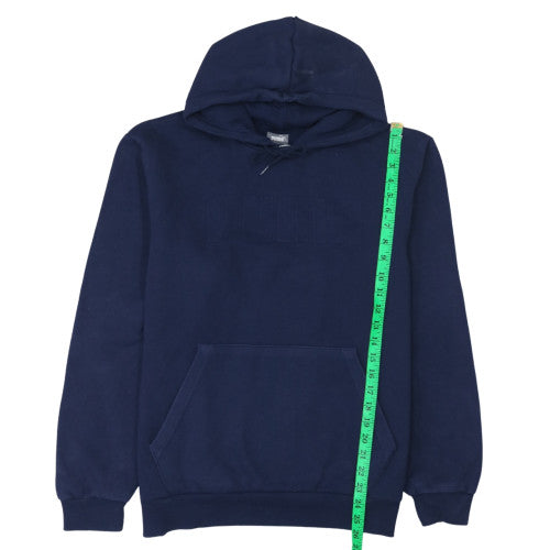 Mens UK Size L PUMA Blue Pullover Hoodie
