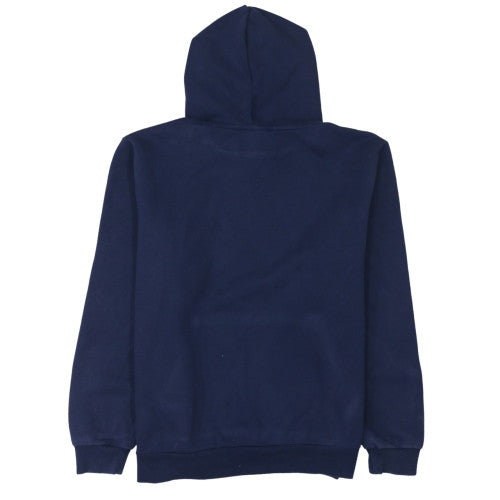Mens UK Size L PUMA Blue Pullover Hoodie
