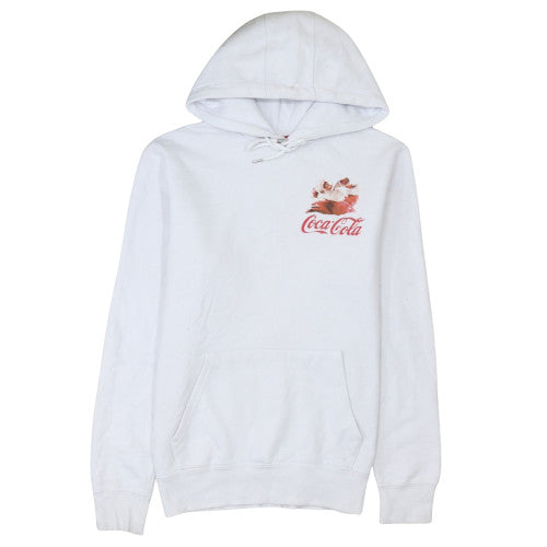 Mens UK Size L Primark White Pullover Hoodie