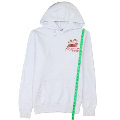Mens UK Size L Primark White Pullover Hoodie