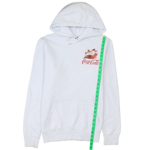 Mens UK Size L Primark White Pullover Hoodie