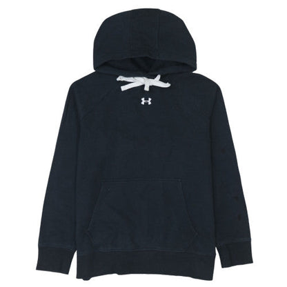 Mens UK Size S Under armour Black Pullover Hoodie