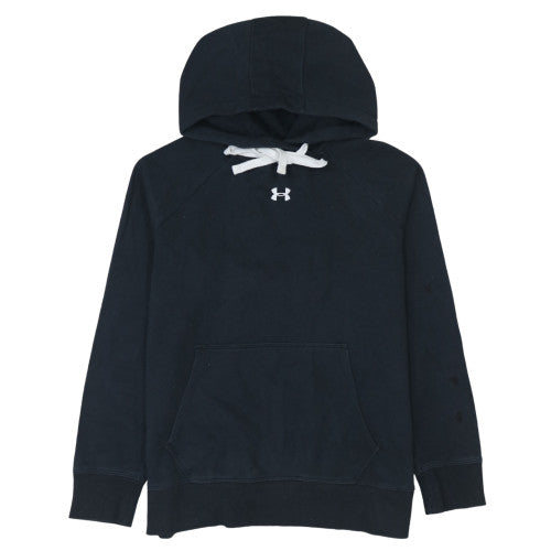 Mens UK Size S Under armour Black Pullover Hoodie