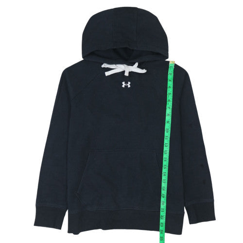 Mens UK Size S Under armour Black Pullover Hoodie