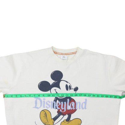 Womens UK Size L Disney White Pullover Sweatshirt