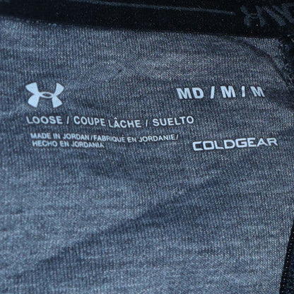Mens UK Size M Under armour Grey 1/2 Zip Sweatshirt